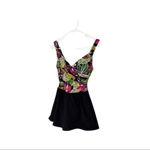 One Piece Floral Skirt By Catalina